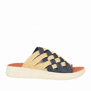 Missoni Malibu raffia slides